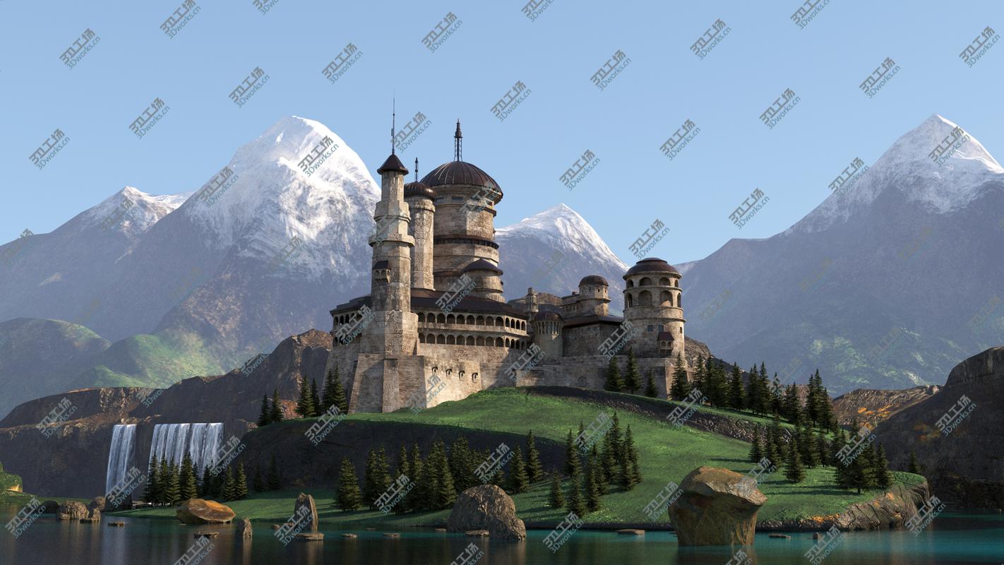 images/goods_img/2021040233/Medieval Fantasy Citadel model/1.jpg